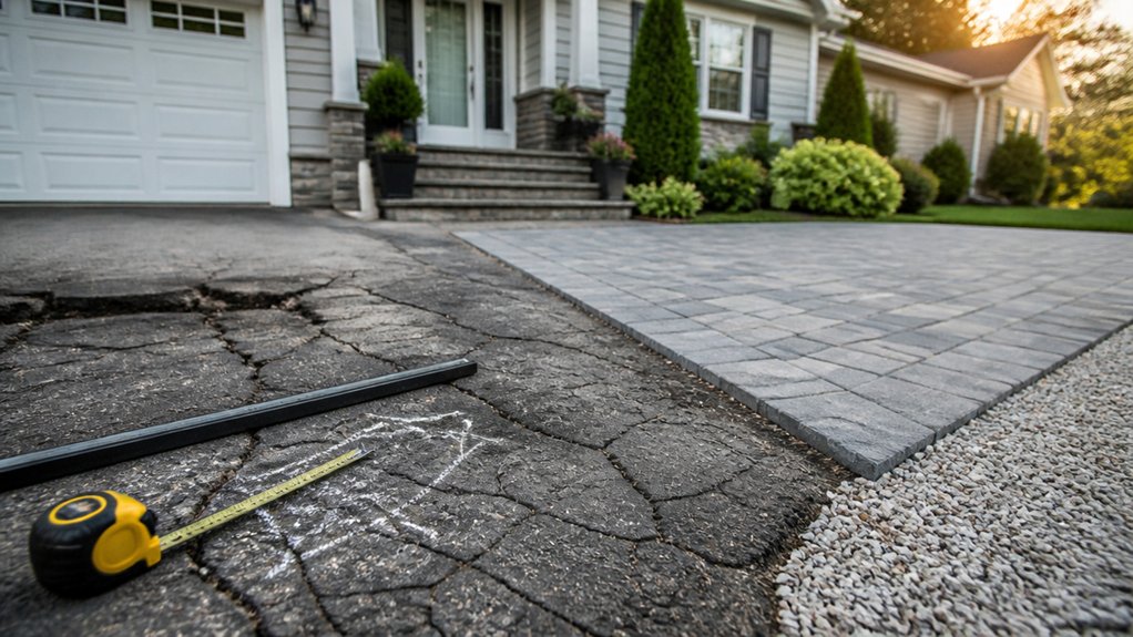 assess driveway condition thoroughly