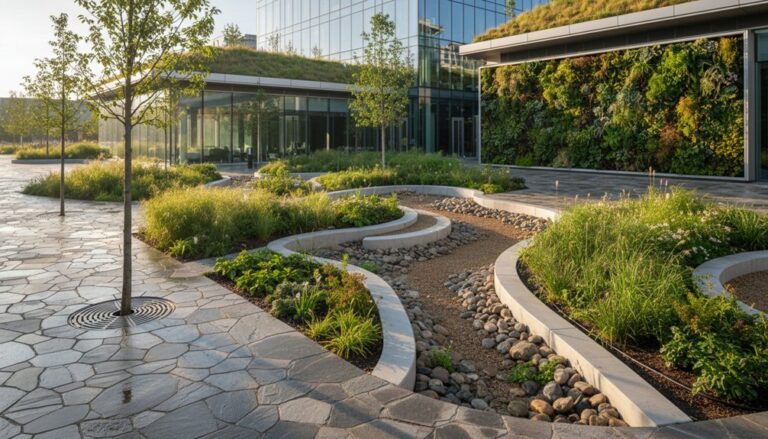 balancing sustainability and urban design with sustainable landscaping