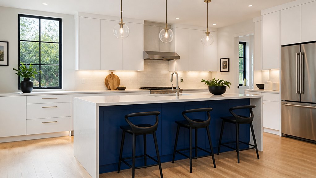 colorful focal kitchen element