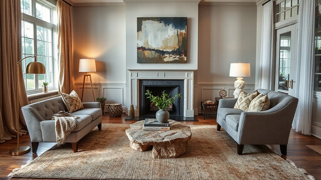 the living room styling tricks designers swear by such as create cohesive focal point arrangement