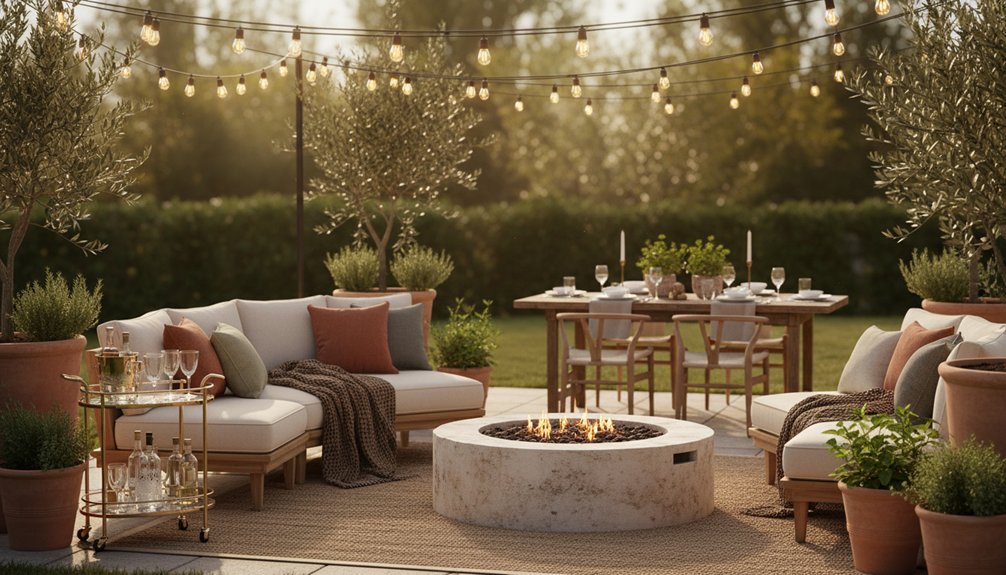 create inviting outdoor space