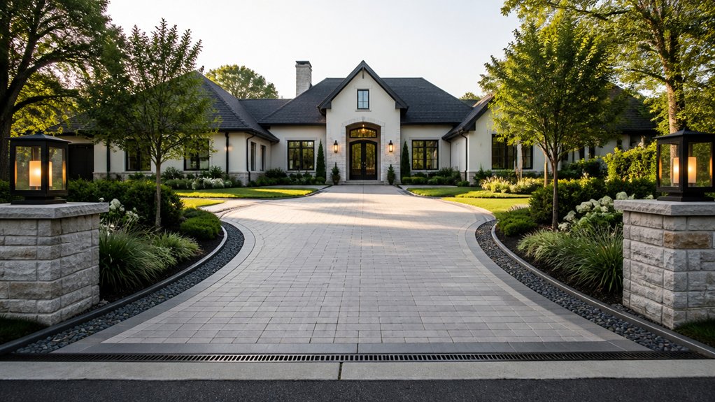 driveway slope drainage design