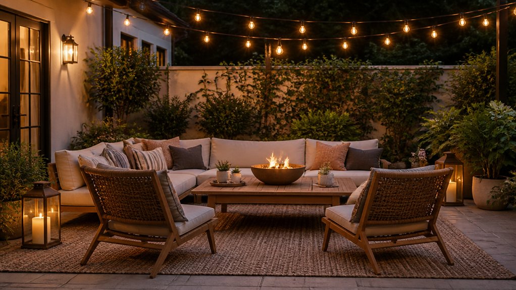 flexible comfortable patio seating