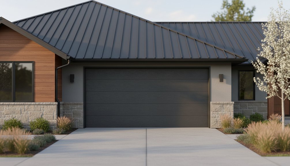 garage and roof harmony