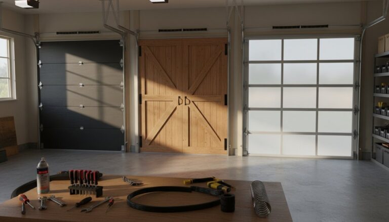 garage door styles and maintenance