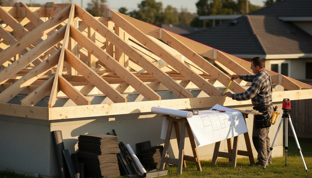 garage roof construction guide