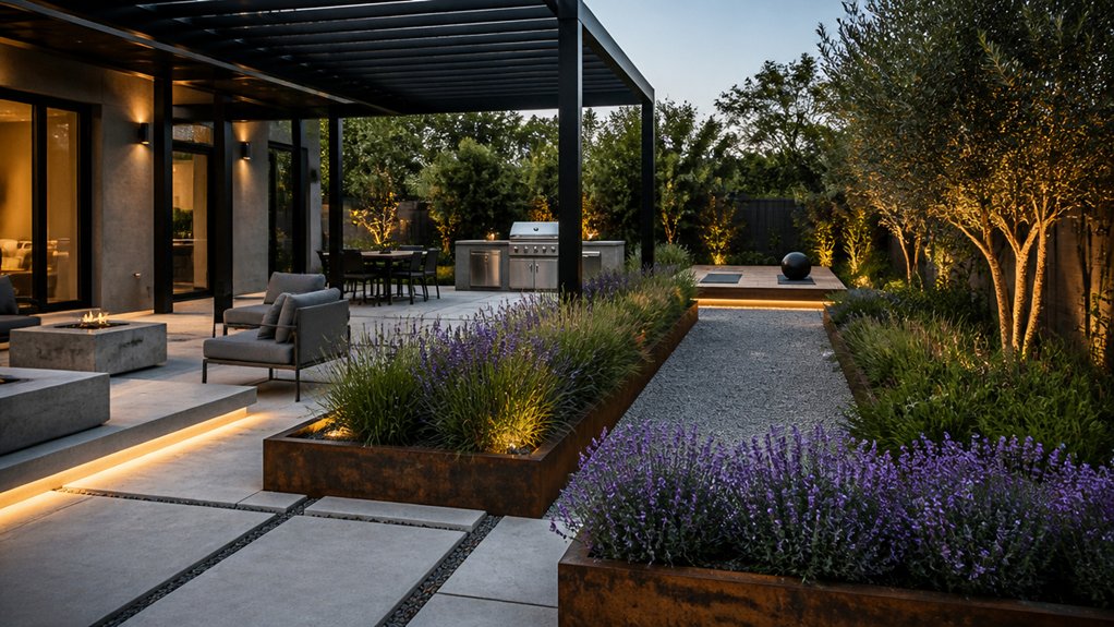 garden zoning for functional flow