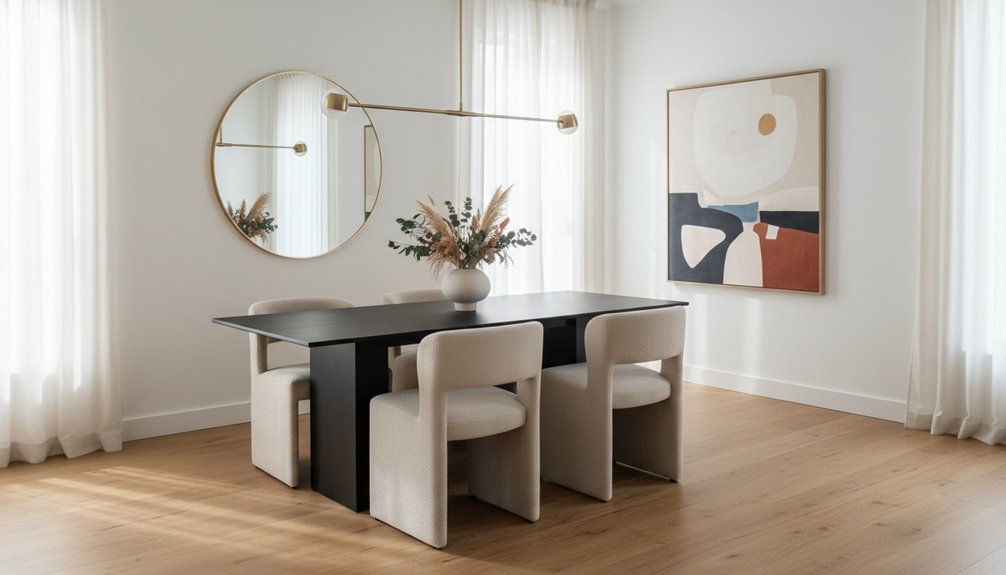 modern dining room makeover