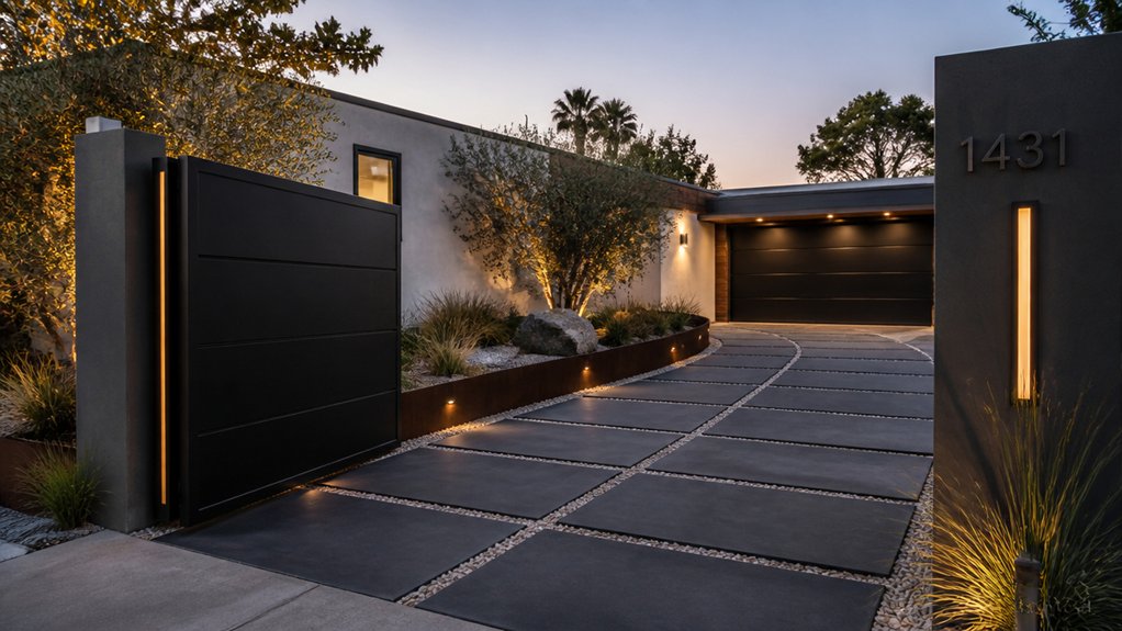 modern driveway design considerations