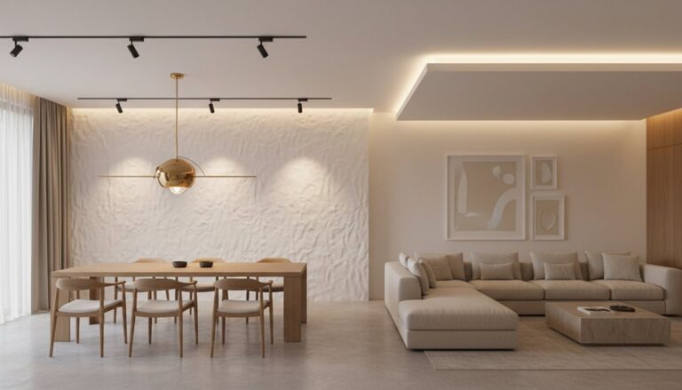 modern interior lighting update