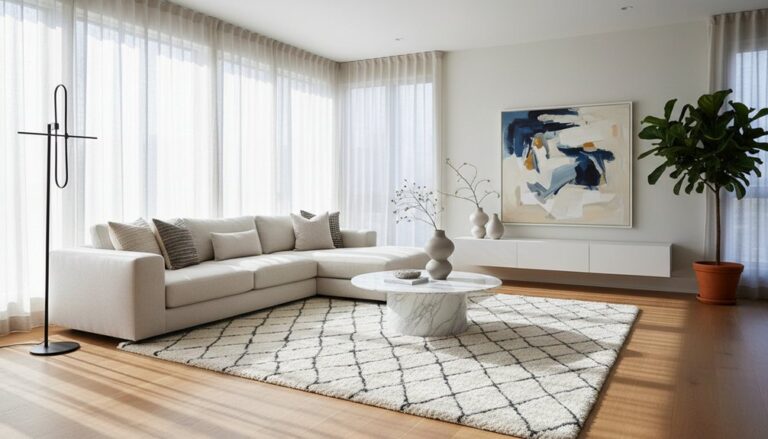 modern living room makeover