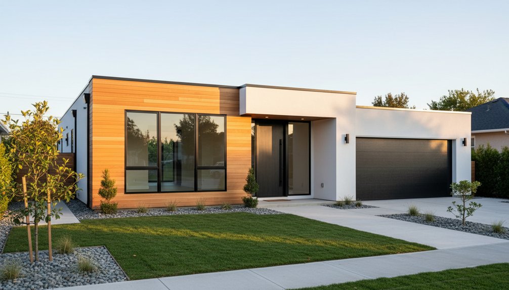 modern new build home