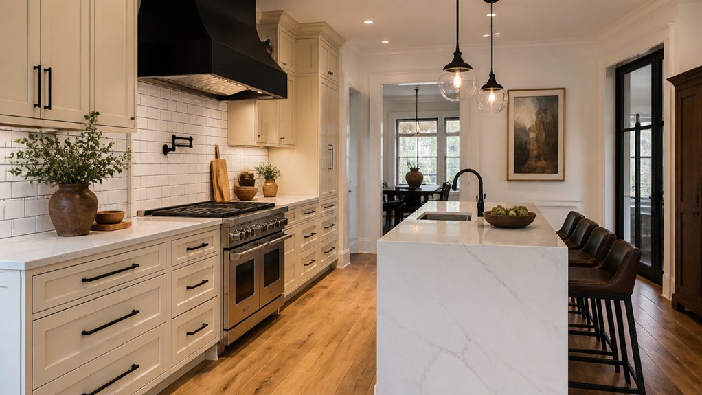 modern touches for traditional kitchens