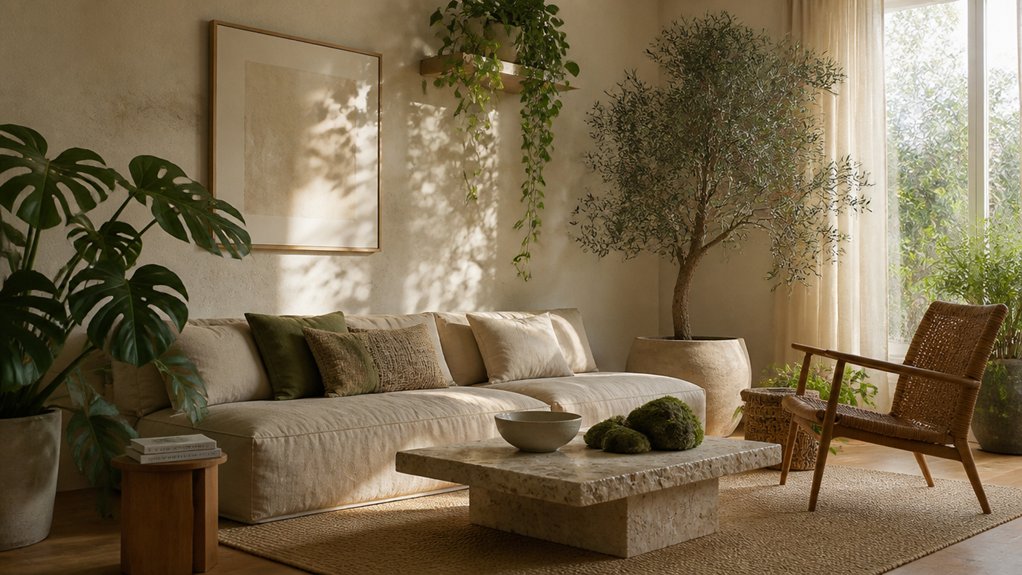 nature inspired interior decor