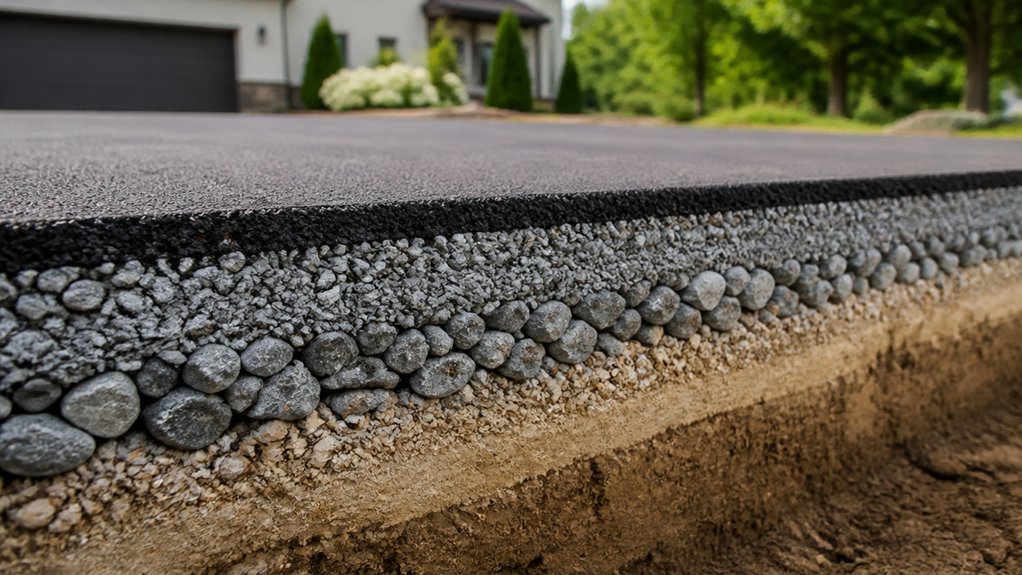 proper gravel base thickness