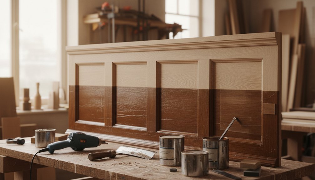 restoring traditional timber panels