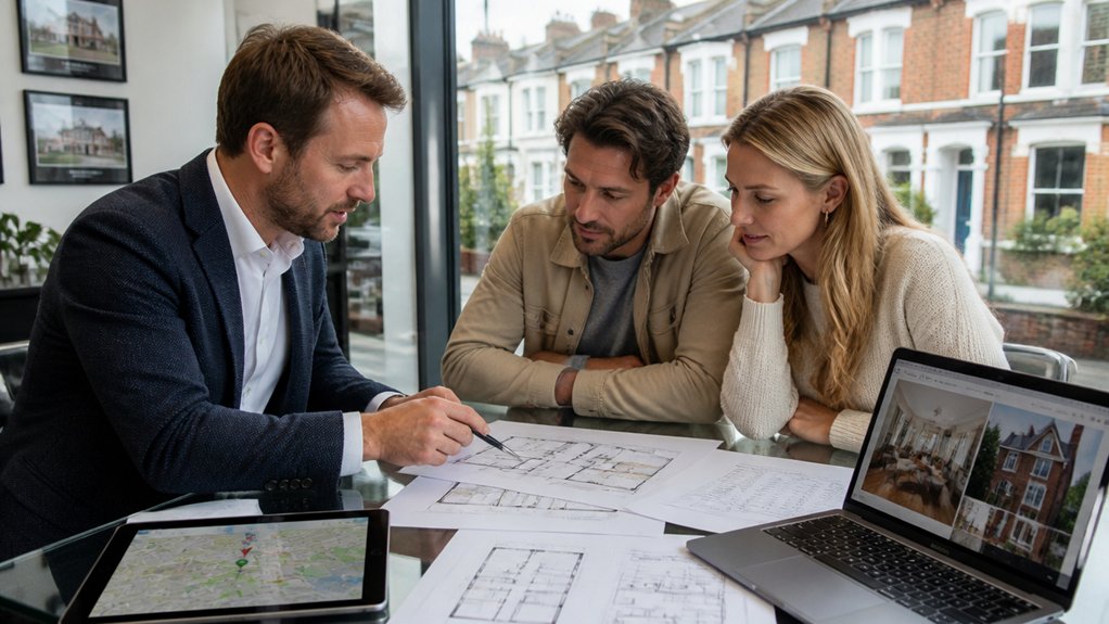 set renovation budget goals with your estate agent