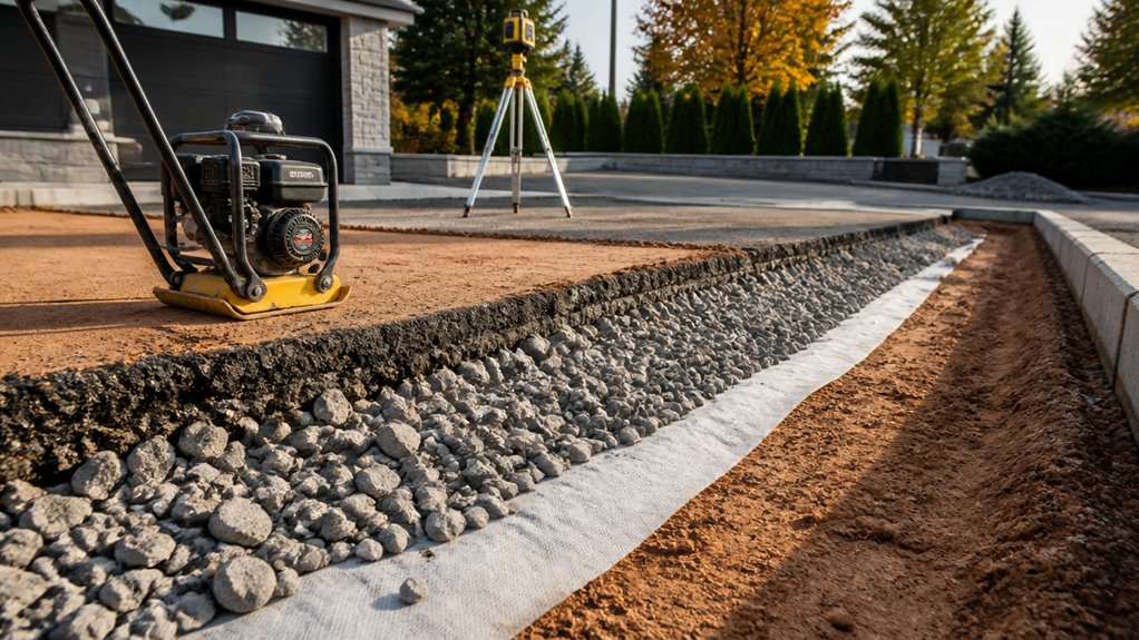 subgrade soil preparation techniques for Modern Driveway Surfaces