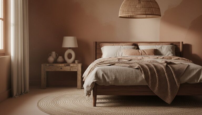 warm earthy textured decor
