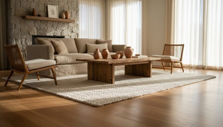 warm natural interior update